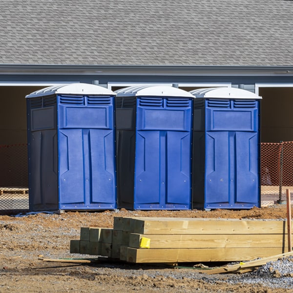 what is the maximum capacity for a single porta potty in Manhattan